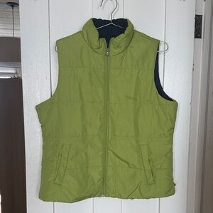 made for life Green Reversible Puffer Vest